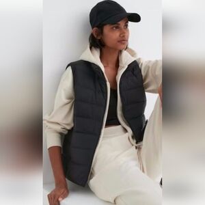 Uniqlo Unisex Ultra Light Packable Quilted Down Puffer Full Zip Vest! L
